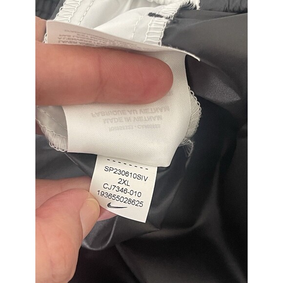 Nike Womens Black Mid Rise Elastic Waist Athletic Training Pants Size XXL NWT - Picture 7 of 12